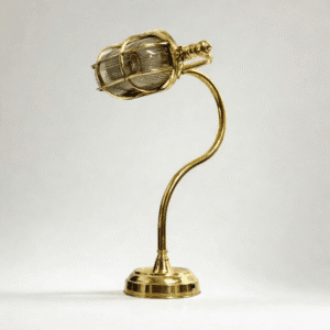 Maritime Antique Solid Brass Marine Industrial Vintage Passage Table/Desk Lamp