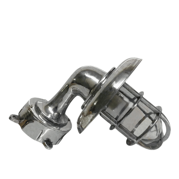 Nautical Bulkhead Light Marine Solid Aluminum Wall Light Fixture With Shade 2 pcs