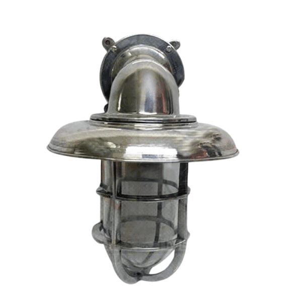 Nautical Bulkhead Light Marine Solid Aluminum Wall Light Fixture With Shade 2 pcs