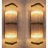 Brass Vintage Art Deco Antique Wall Sconces – a Pair