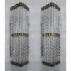 Brass Vintage Art Deco Antique Wall Sconces – a Pair