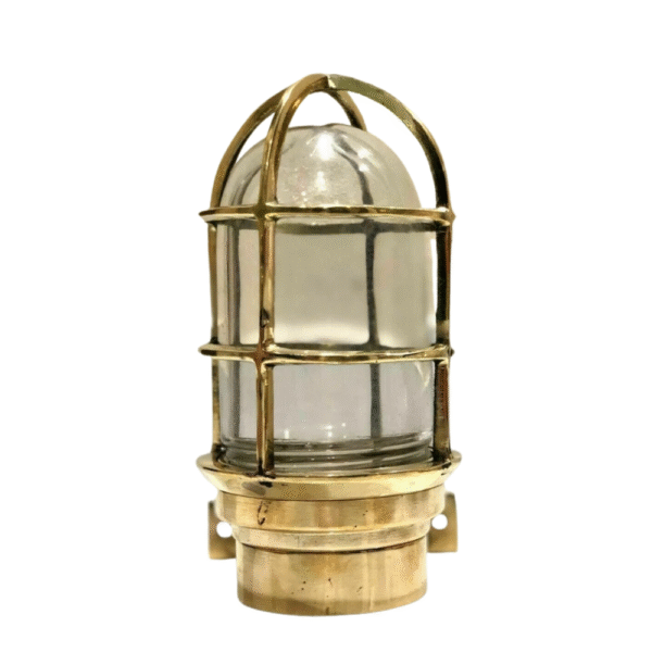 Nautical Ship Marine Solid Brass Wall Swan Passageway Bulkhead Sconce Light