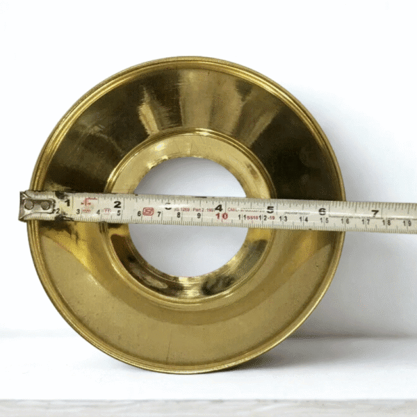Nautical Maritime Brass Angled Wall Passageway Light Fixture With Shade