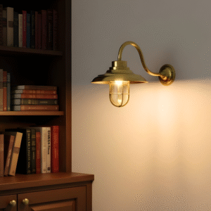 Marine Bulkhead Light Nautical Antique Solid Brass Wall Fixture
