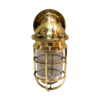 Marine Bulkhead Light Nautical Brass Vintage Antique Solid Wall Decor