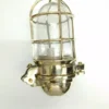 Nautical Ship Marine Japanese Brass Wall Swan Passageway Bulkhead Light