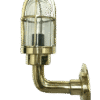 Nautical Antique Brass Bulkhead Wall Sconce Passageway Industrial Ship Light