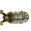 Nautical Ship Marine Solid Brass Wall Swan Passageway Bulkhead Sconce Light