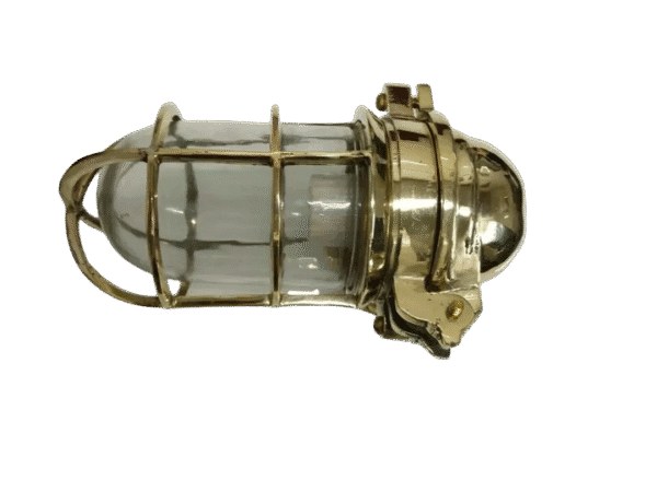 Nautical Ship Marine Japanese Brass Wall Swan Passageway Bulkhead Light