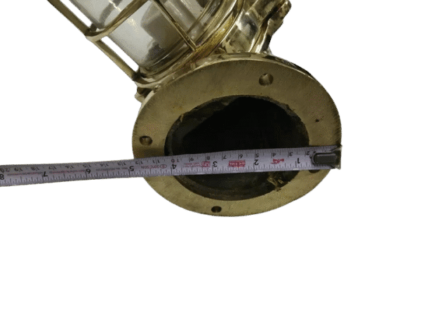 Nautical Ship Marine Japanese Brass Wall Swan Passageway Bulkhead Light