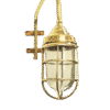 Antique Solid Brass Nautical Swan Ship Passageway Marine Sconce/Wall Light