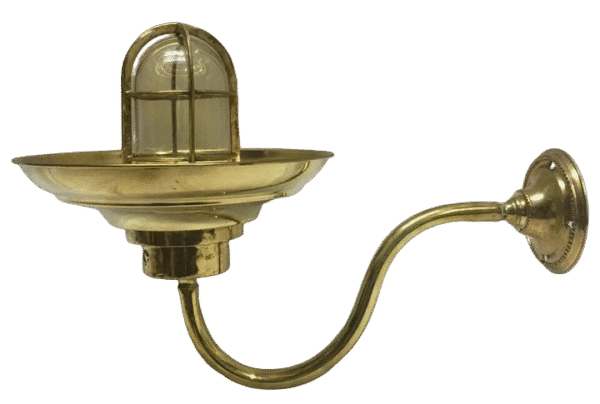 Marine Bulkhead Light Nautical Antique Solid Brass Wall Fixture
