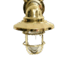 Nautical Solid Brass Outdoor Exterior Wall Light Fixture With Junction Box