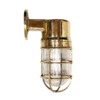Antique Nautical Brass Bulkhead Wall Lights – Vintage Passageway Ship