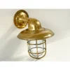Nautical Ship Marine Solid Brass Wall Swan Passageway Bulkhead Light Fixture