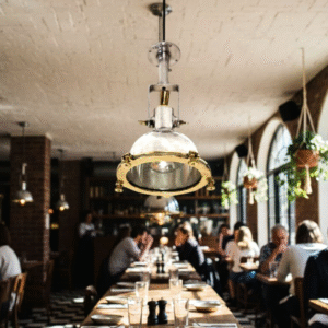 Modern Industrial Nautical Aluminium/Brass Metal Pendant/Wall/Ceiling/Spot Light
