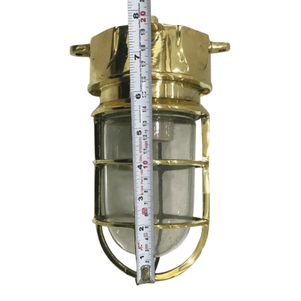 Marine Brass Solid Nautical Ship Mount Bulkhead Passageway Light