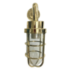 NAUTICAL VINTAGE STYLE BULKHEAD WALL MOUNT BRASS LIGHT COPPER SHADE