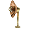Vintage Antique Brass Bulkhead Nautical Wall Sconces Light Fixture-Copper Shade
