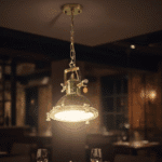 Spot Cargo Pendent Nautical Vintage Style Copper & Brass Hanging Light