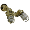 Nautical Ship Sconce Solid Brass Wall Swan Passageway Bulkhead Light