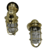 Nautical Ship Sconce Solid Brass Wall Swan Passageway Bulkhead Light