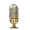 Nautical Antique Solid Brass Bulkhead Light with Frosted Glass Marine Wall Mount