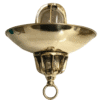 Nautical Marine Antique Bulkhead Ceiling Brass Hanging New Light with Shade
