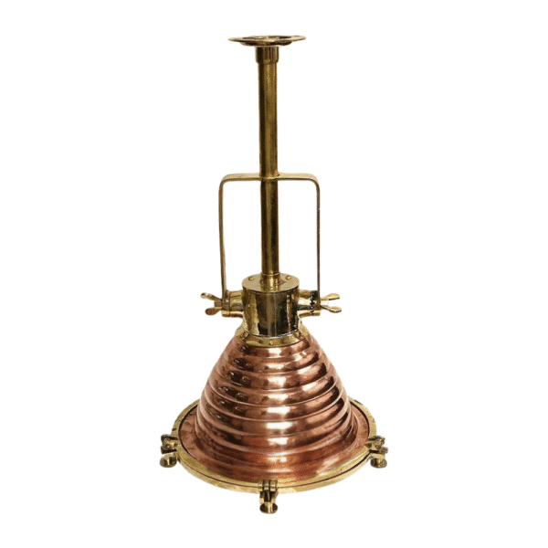 Nautical Marine Copper And Brass Ship Hanging Cargo Pendant Spot Light