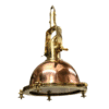 Nautical Marine Copper & Brass Ship Hanging Cargo Pendant Spot Light