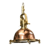 Nautical Marine Copper & Brass Ship Hanging Cargo Pendant Spot Light