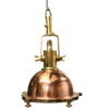 Nautical Marine Copper & Brass Ship Hanging Cargo Pendant Spot Light