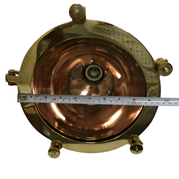 Nautical Marine Copper & Brass Ship Hanging Cargo Pendant Spot Light