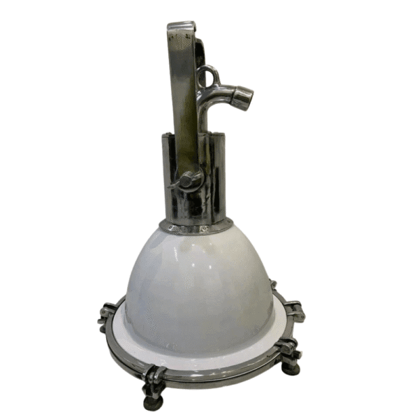 NAUTICAL MARINE HANGING CARGO PENDANT SPOT LIGHT FIXTURE ALUMINUM