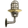 Nautical Marine Brass & Aluminum Ship Bulkhead Light 2 pieces