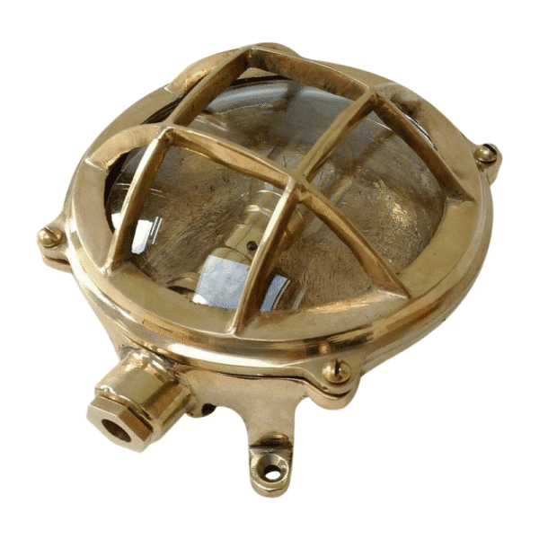 Deck Light Nautical Marine Vintage Style Antique Brass Finish Home Decoration