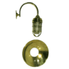 Nautical Marine Brass Ship Passageway Wall Bulkhead Light