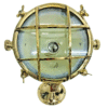 NAUTICAL VINTAGE STYLE SEARCH CARGO SPOT ALUMINIUM & BRASS ANTIQUE LIGHT