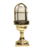 Maritime Post Mounted Brass Bulkhead Ceiling Nautical Light