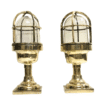 Maritime Post Mounted Brass Bulkhead Ceiling Nautical Light
