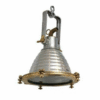 Nautical Aluminium & Brass Smooth Cargo Wiska Ceiling Pendant Spot Light