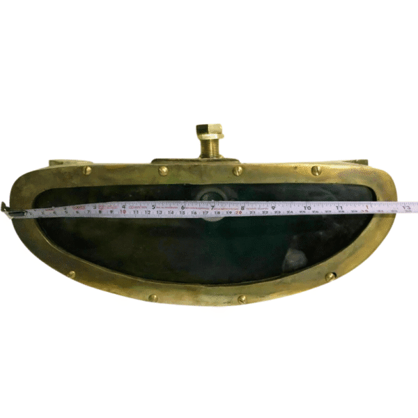 Marine Brass Hallway Exterior Wall Mount Light Triangle Fixture Nautical