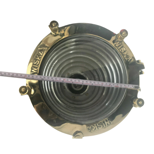 Nautical Aluminium & Brass Smooth Cargo Wiska Ceiling Pendant Spot Light