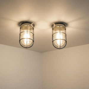 Nautical marine mount Passageway bulkhead Ship light 2 pieces