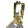 Nautical Aluminium & Brass Smooth Cargo Wiska Ceiling Pendant Spot Light