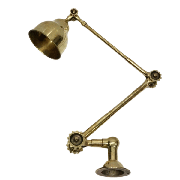 Maritime Antique Ship Wall Light – Industrial Lighting Adjustable Long Arm Lamp