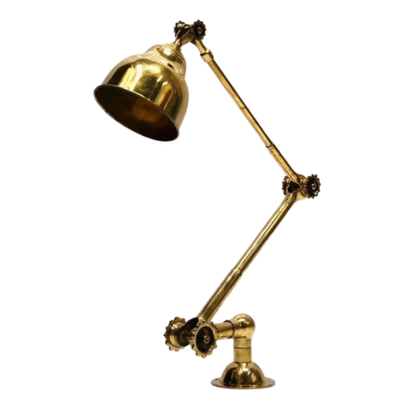 Maritime Antique Ship Wall Light – Industrial Lighting Adjustable Long Arm Lamp