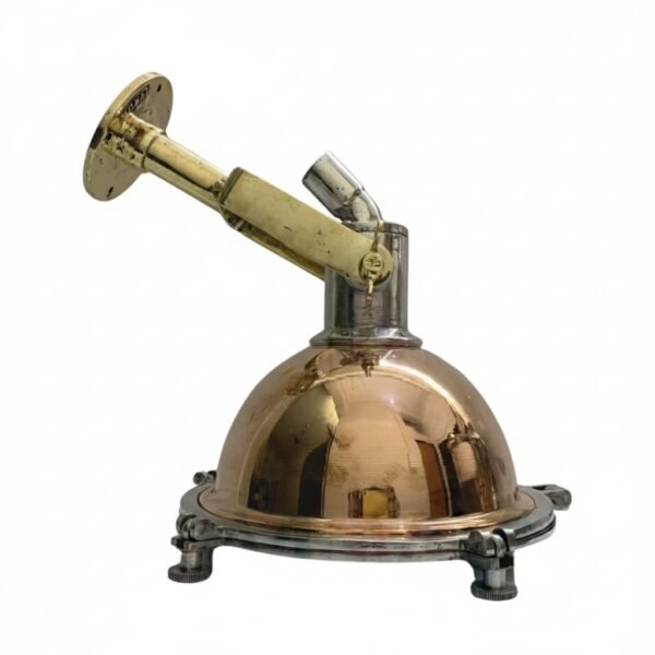 Nautical Marine Hanging Cargo Pendant Spot Light Fixture Aluminum Brass & Copper