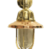 Nautical Marine Bulkhead Brass Wall Passageway Ship Light & Copper Shade