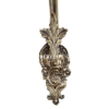 Antique Brass Double Wall Sconce with Cut Glass Shades | Vintage Ornate Twin Arm Lamp